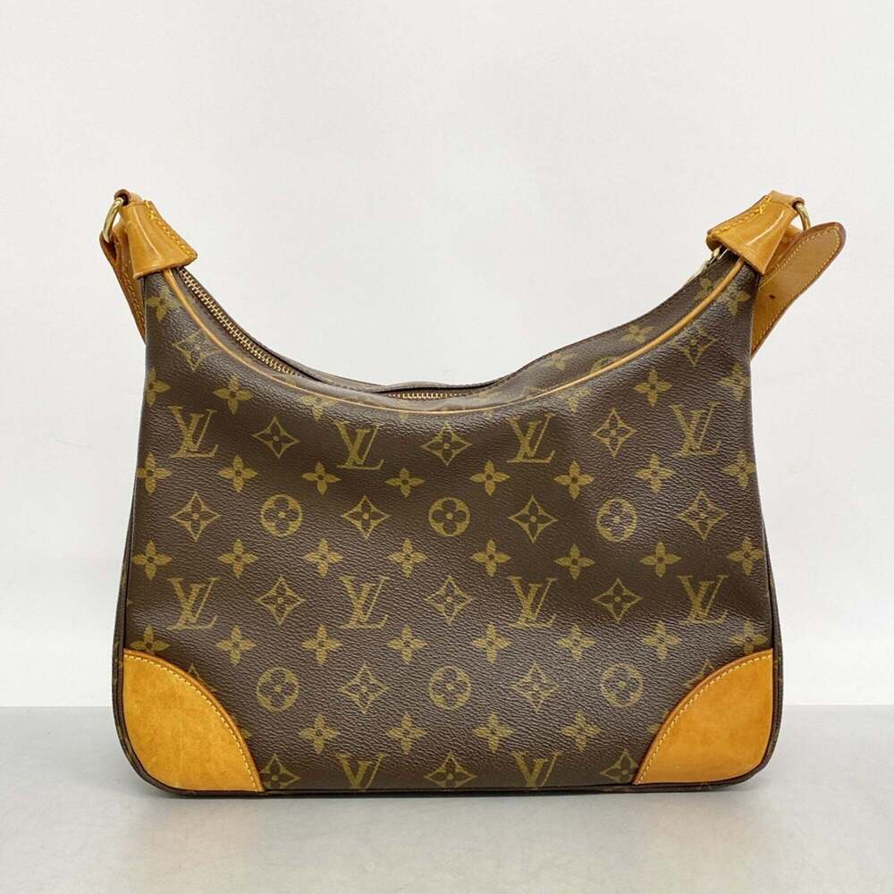 LOUIS VUITTON Brown Monogram Boulogne 30 Shoulder Bag - Picture 11 of 11
